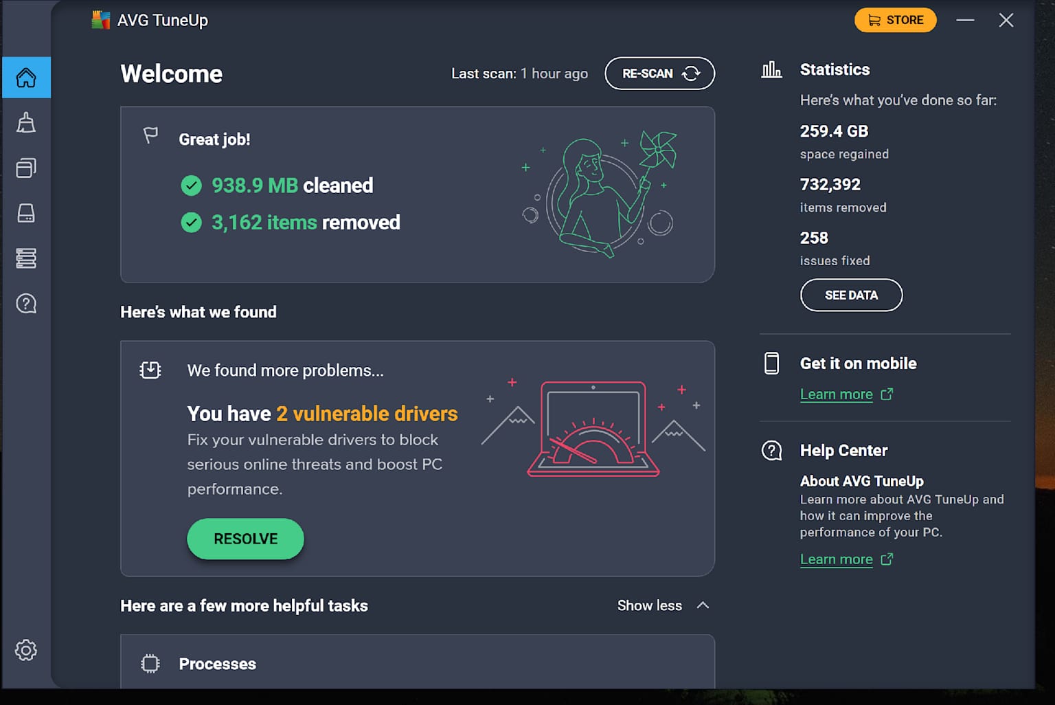 AVG TuneUp